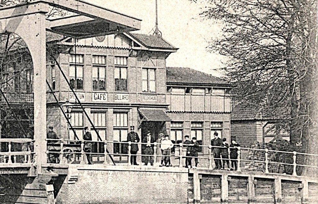 700853 Sloterdijk NH 1901 Rechthuis Gelopen met postzegel, Ophalen of Verzenden, Voor 1920, Gelopen, Noord-Holland