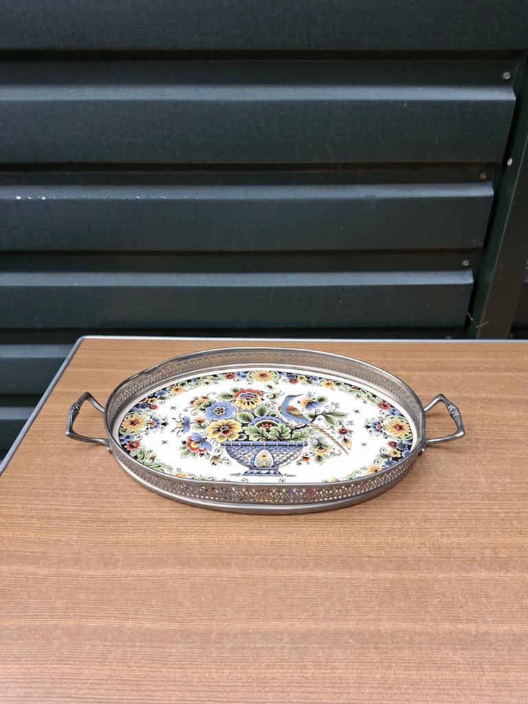 Dienblad, Antiek en Kunst, Antiek | Tin, Ophalen