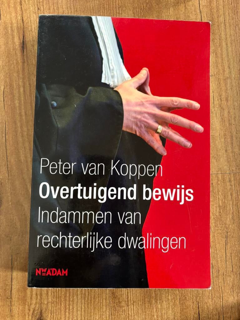 Overtuigend bewijs, Peter van Koppen, Ophalen of Verzenden, Zo goed als nieuw