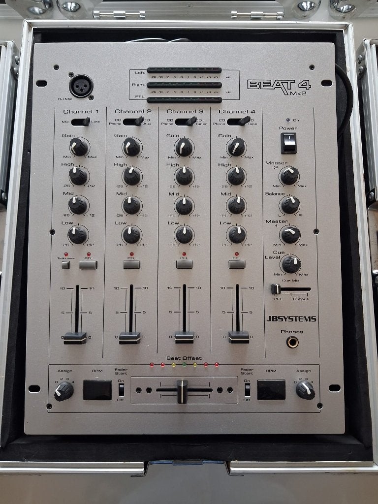 Mixer JB Systems Beat Mk2, Muziek en Instrumenten, Mengpanelen, Ophalen, Gebruikt, Minder dan 5 kanalen, Microfooningang