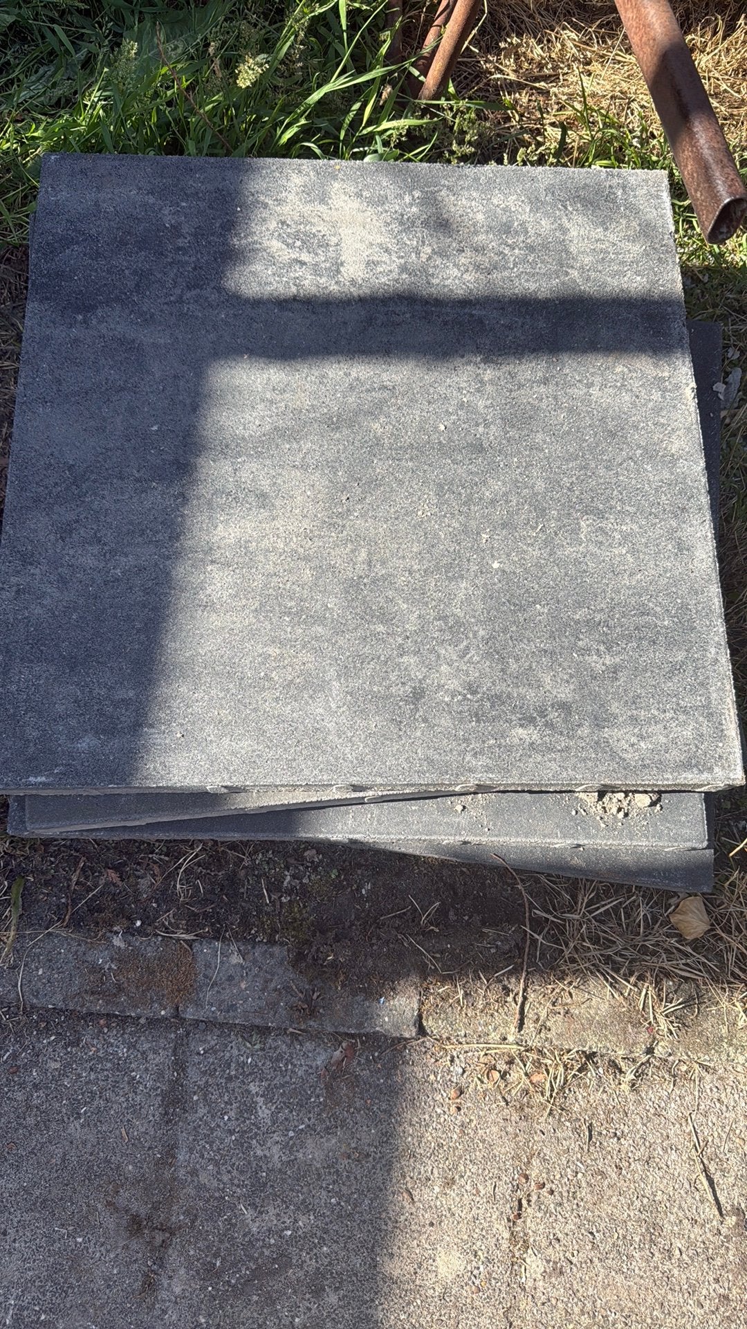 Nieuwe tegels, Ophalen of Verzenden, Zo goed als nieuw, Beton, Terrastegels