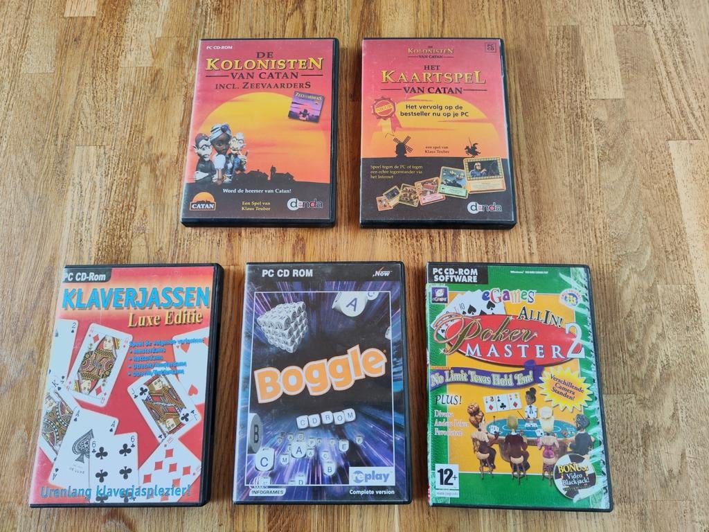 Kolonisten van Catan en andere gezelschapsspellen, Spelcomputers en Games, Gebruikt, Overige genres, Ophalen of Verzenden, 3 spelers of meer