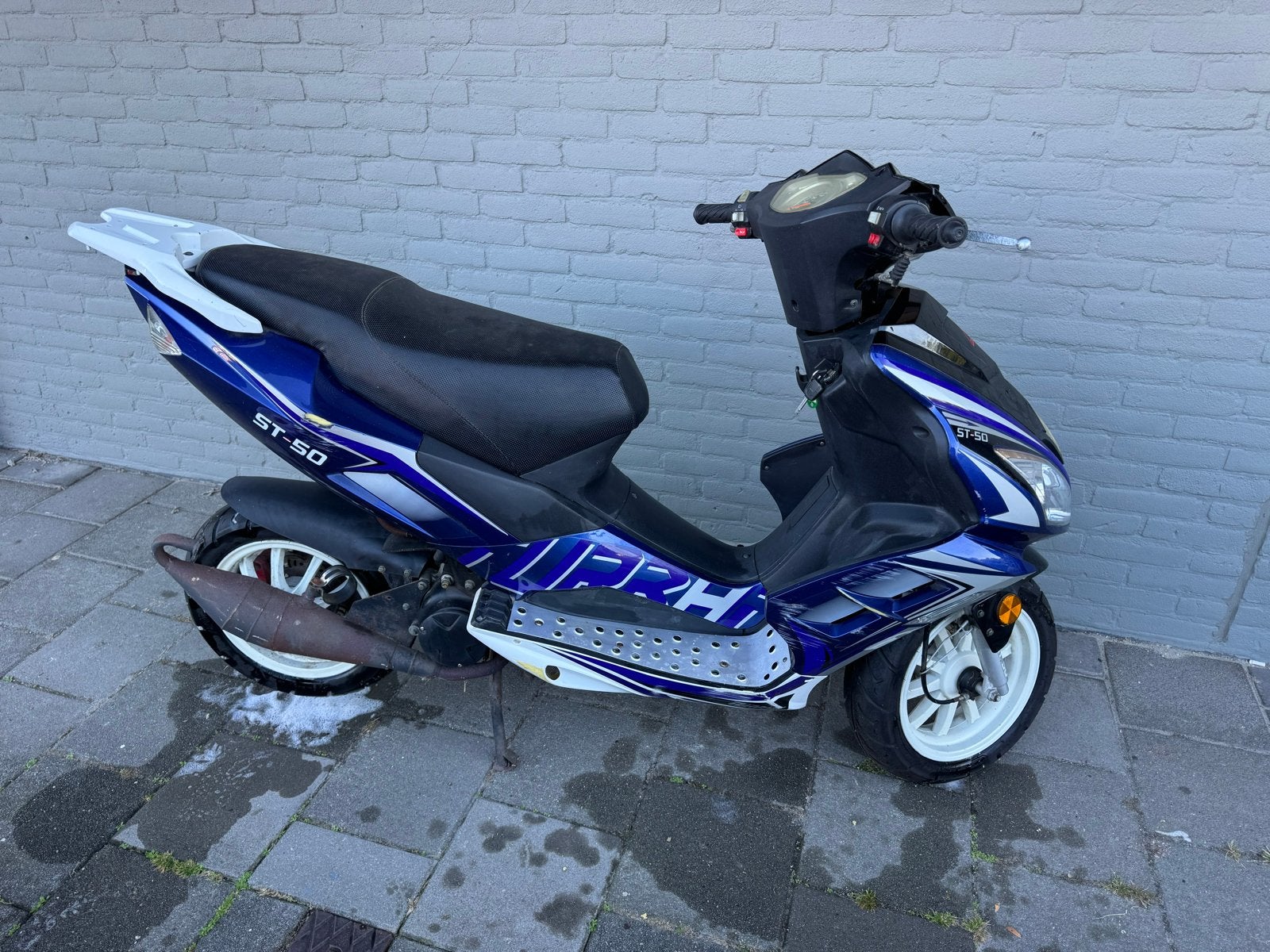 Turbho ST-50 50cc - Opknapper/Onderdelen - Met Kenteken, Ophalen, Gebruikt, Maximaal 45 km/u