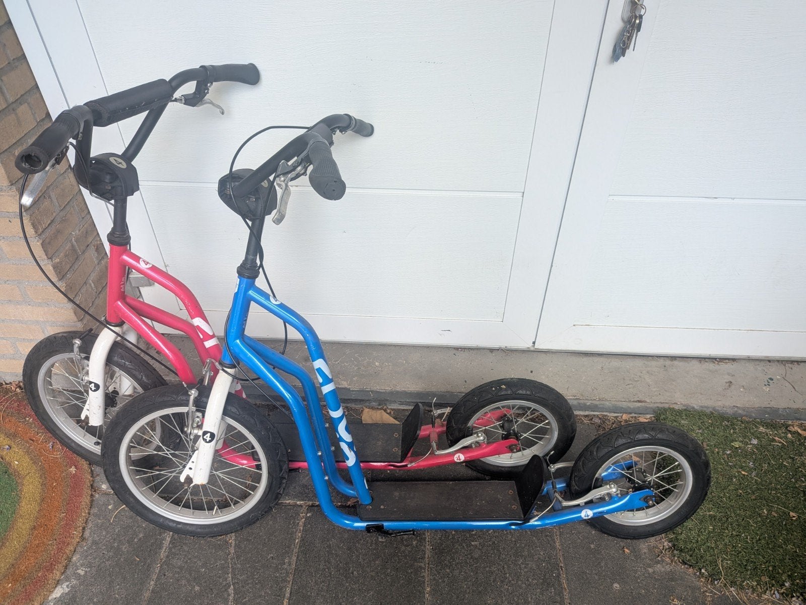 Merk Four steps - ook per stuk te koop, Fietsen en Brommers, Steps, Ophalen, Gebruikt, Overige typen, Four