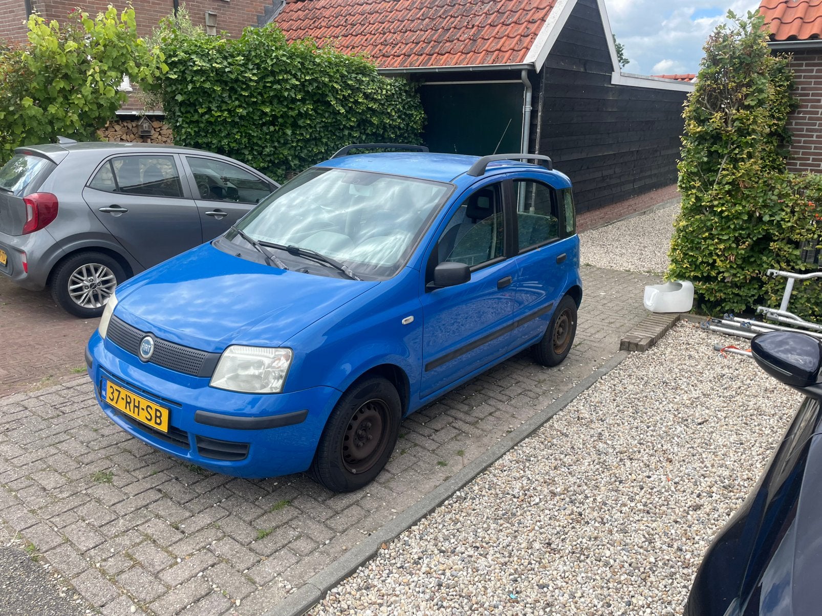 Fiat Panda 1.1 40KW 2005 Blauw, Voorwielaandrijving, Stof, 54 pk, Origineel Nederlands