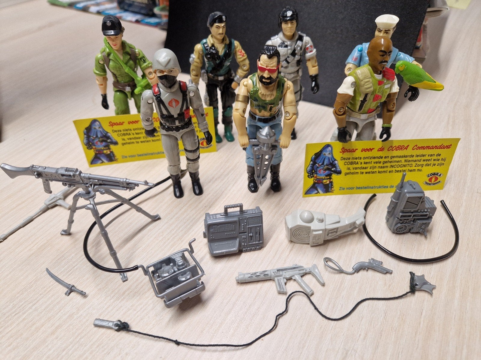 Vintage G.I. Joe actiefiguren met accessoires, Kinderen en Baby's, Speelgoed | Actiefiguren, Ophalen, Zo goed als nieuw