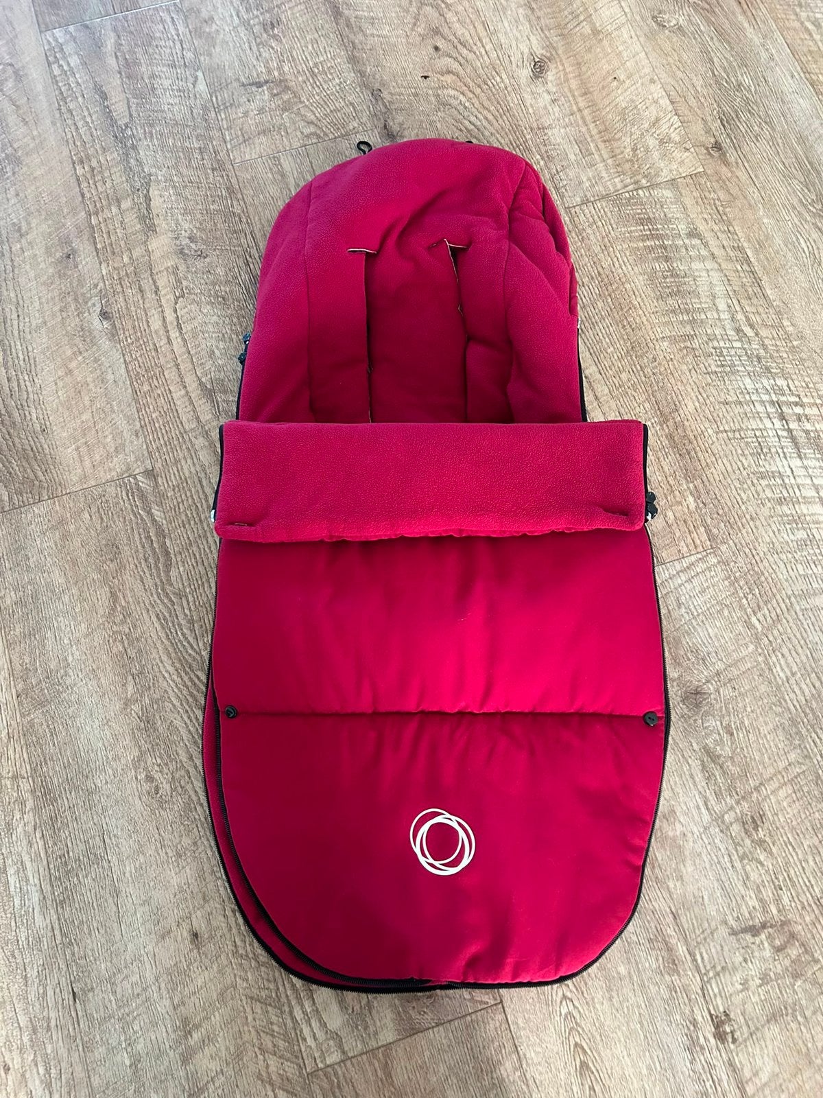 Bugaboo Voetenzak Donker Rood, Ophalen of Verzenden, Zo goed als nieuw, Overige merken