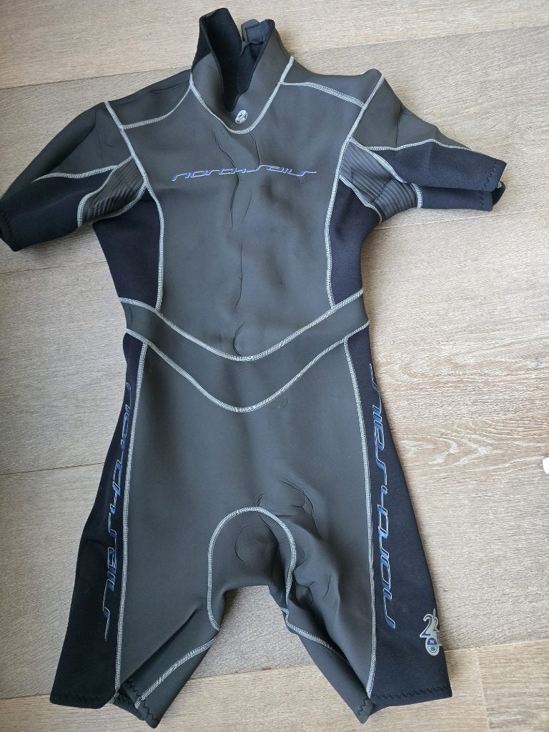 Wetsuit North Sails maat 50 zwart/grijs shorty, Ophalen of Verzenden, Gebruikt, Heer, Wetsuit