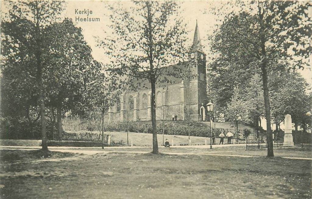388-430-007 Heelsum Kerkje, Verzenden, Voor 1920, Gelderland