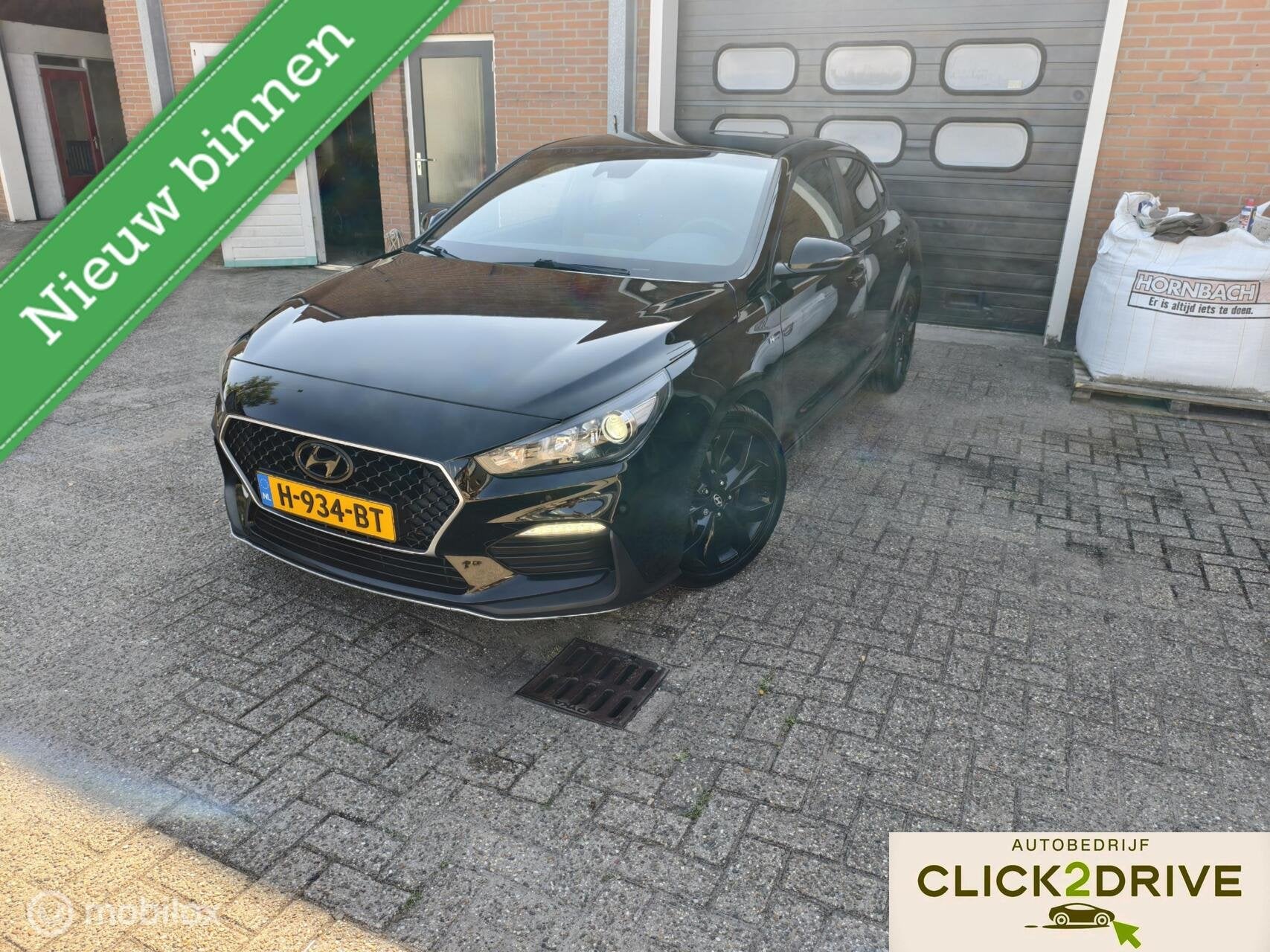 Hyundai i30 1.4 T-GDI N-Line Fastback, Auto's, Voorwielaandrijving, Euro 6, 4 cilinders, Zwart