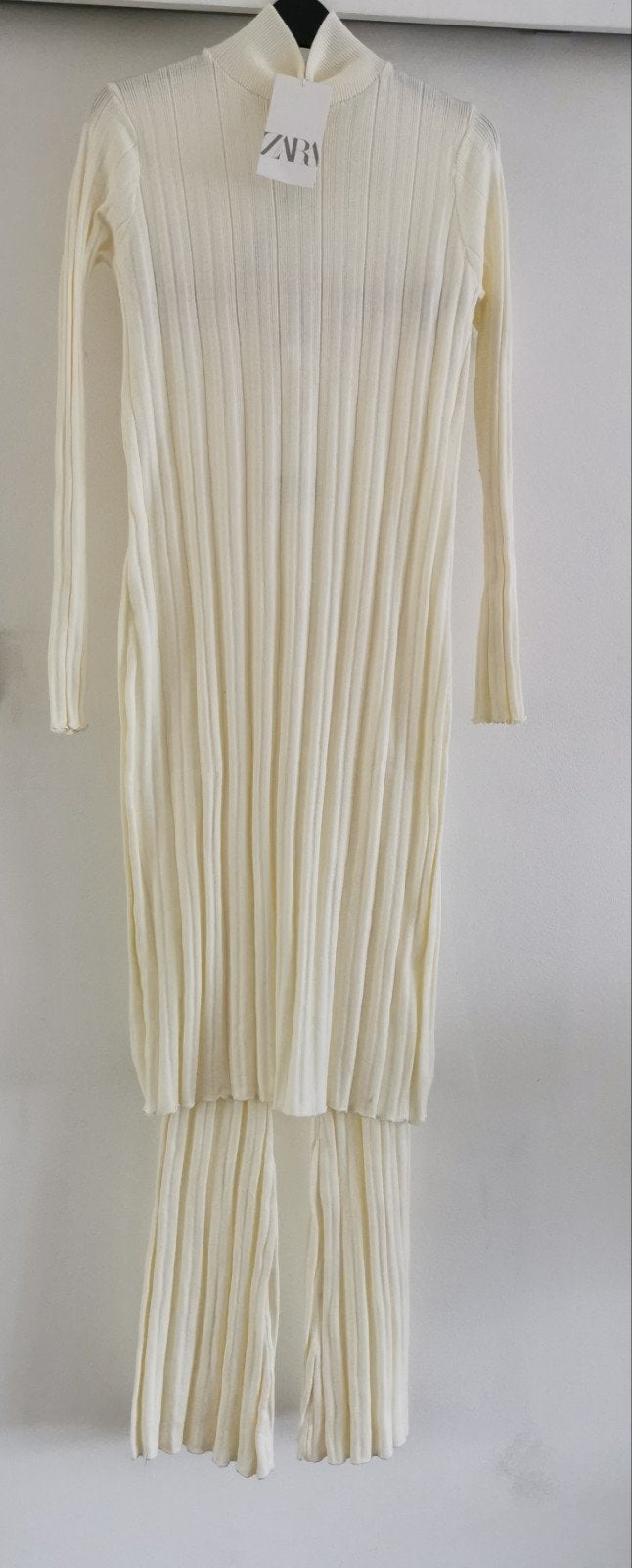 ZARA tricot pak mt. M, Maat 38/40 (M), Kostuum of Pak, Verzenden, Nieuw