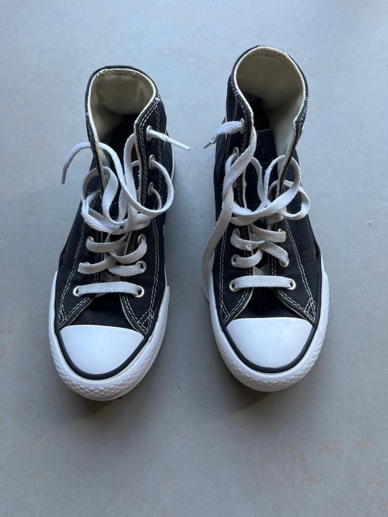 Converse All Star Sneakers Zwart Maat 35, Ophalen of Verzenden, Gebruikt, Jongen of Meisje, Schoenen