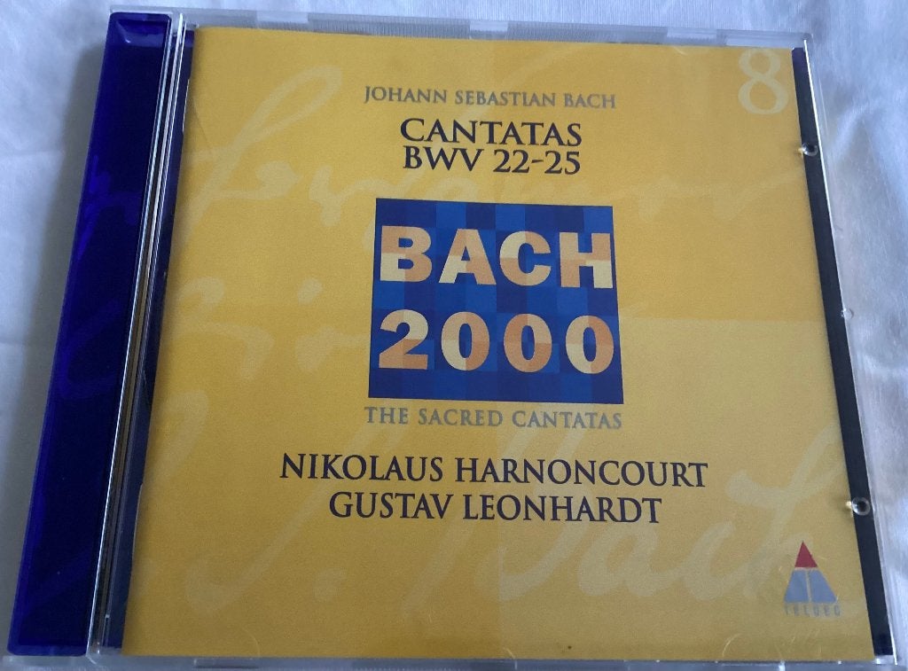 Bach 2000 Cantatas 22-25 CD, Gebruikt, Overige typen, Ophalen of Verzenden, Barok