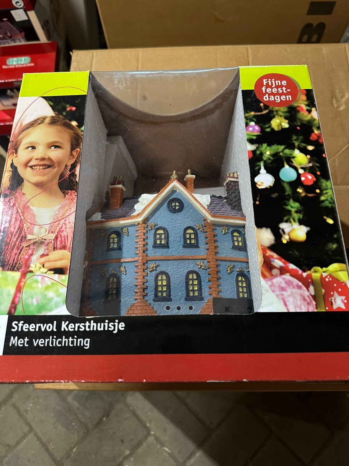 Kersthuis, Diversen, Kerst, Ophalen of Verzenden, Zo goed als nieuw