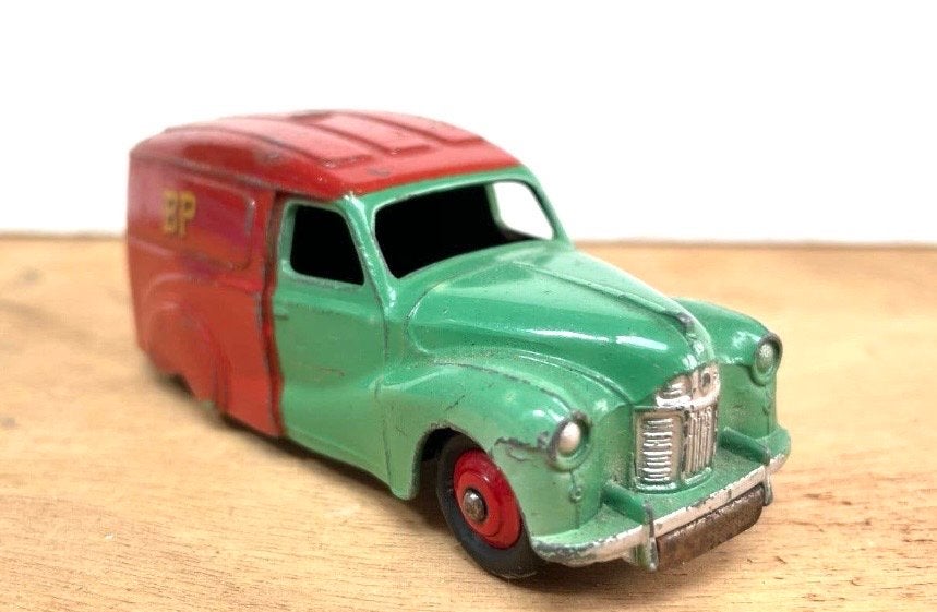Vintage Dinky Toys Shell/BP Bestelwagen - Groen/Rood, Ophalen of Verzenden