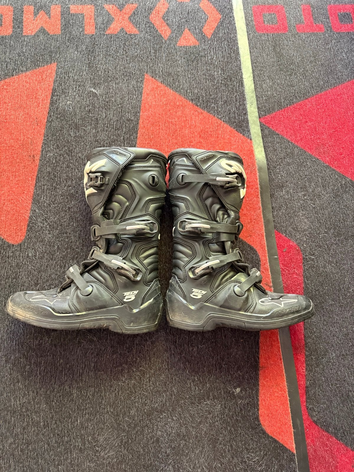 Alpinestars Tech 5 Motorcrosslaarzen Maat 44,5, Ophalen of Verzenden, Gedragen, Zwart, Boots