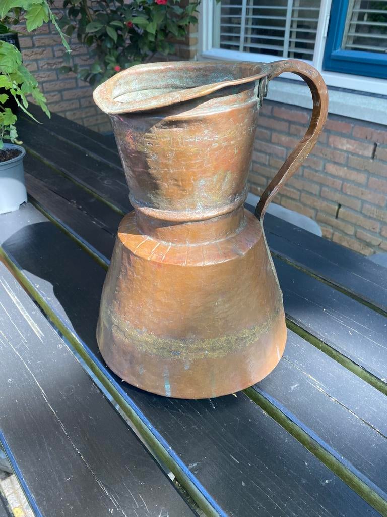 Koperen Kan, Ophalen of Verzenden, Koper