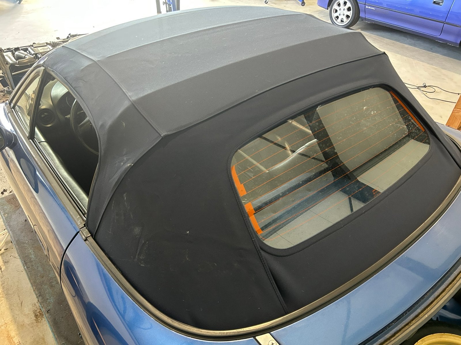 MX5 NB/NA OEM Softtop blauw zeer netjes, Ophalen, Gebruikt, Mazda