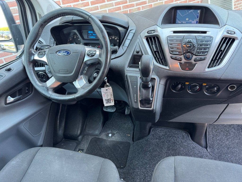 Ford Transit Custom 2.0 TDCI Aut | L2 Trend 3-Pers | Airco |, Euro 6, Wit, 14 km/l, Bedrijf