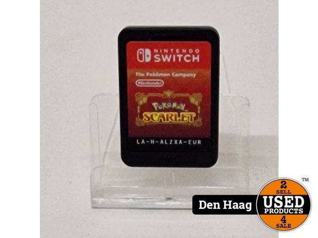 Nintendo Switch | Pokemon Scarlet, Nintendo, Zo goed als nieuw, Support@nintendo.com, 11-1 Hokotate-cho, Kamitoba, Minami-ku
Kyoto 601-8501
Japan