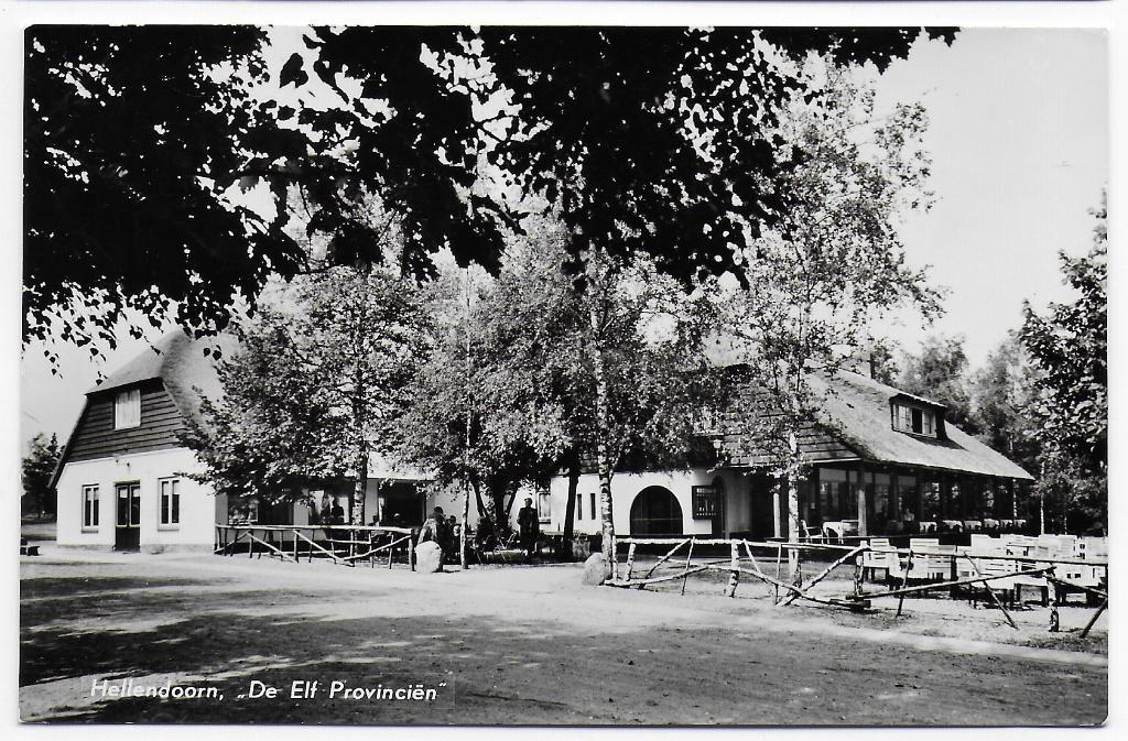 Hellendoorn De Elf Provinciën Oude Ansichtkaart ( B5093), Ophalen of Verzenden, 1960 tot 1980, Gelopen, Overijssel