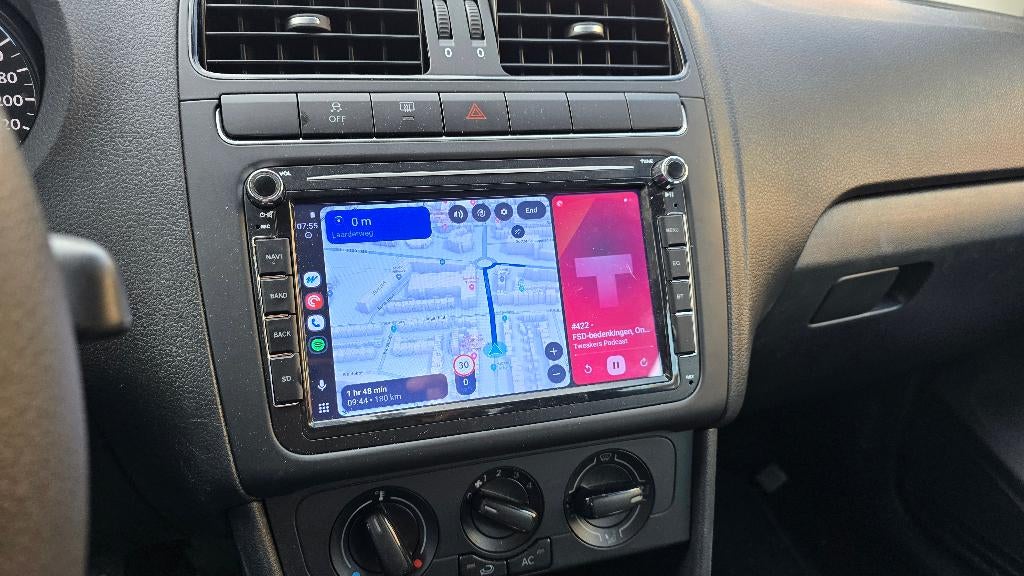 Headunit Volkswagen/Seat/Skoda (Podofo 2/32GB), Ophalen, Gebruikt