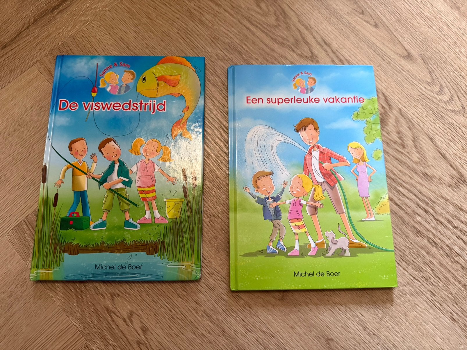 Boeken Sanne & Sam, Ophalen of Verzenden, Zo goed als nieuw, Fictie algemeen