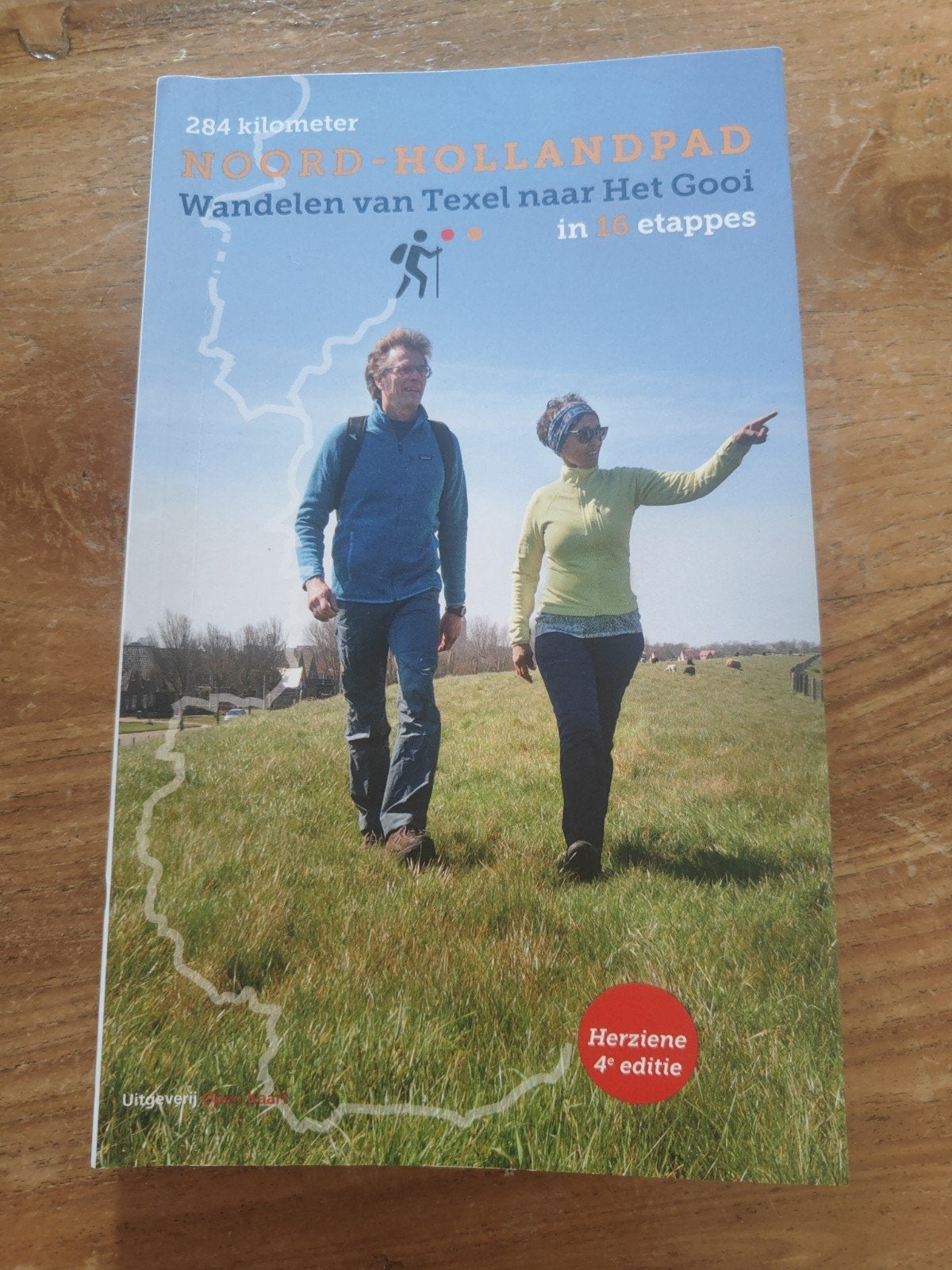 Noord-Hollandpad Wandelgids - Texel naar Het Gooi, Boeken, Ophalen of Verzenden