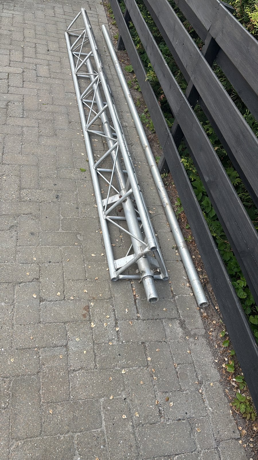 5 elements logper inc mast (rvr aldena orban elenos), Telecommunicatie, Antennes en Masten, Ophalen of Verzenden, Zo goed als nieuw