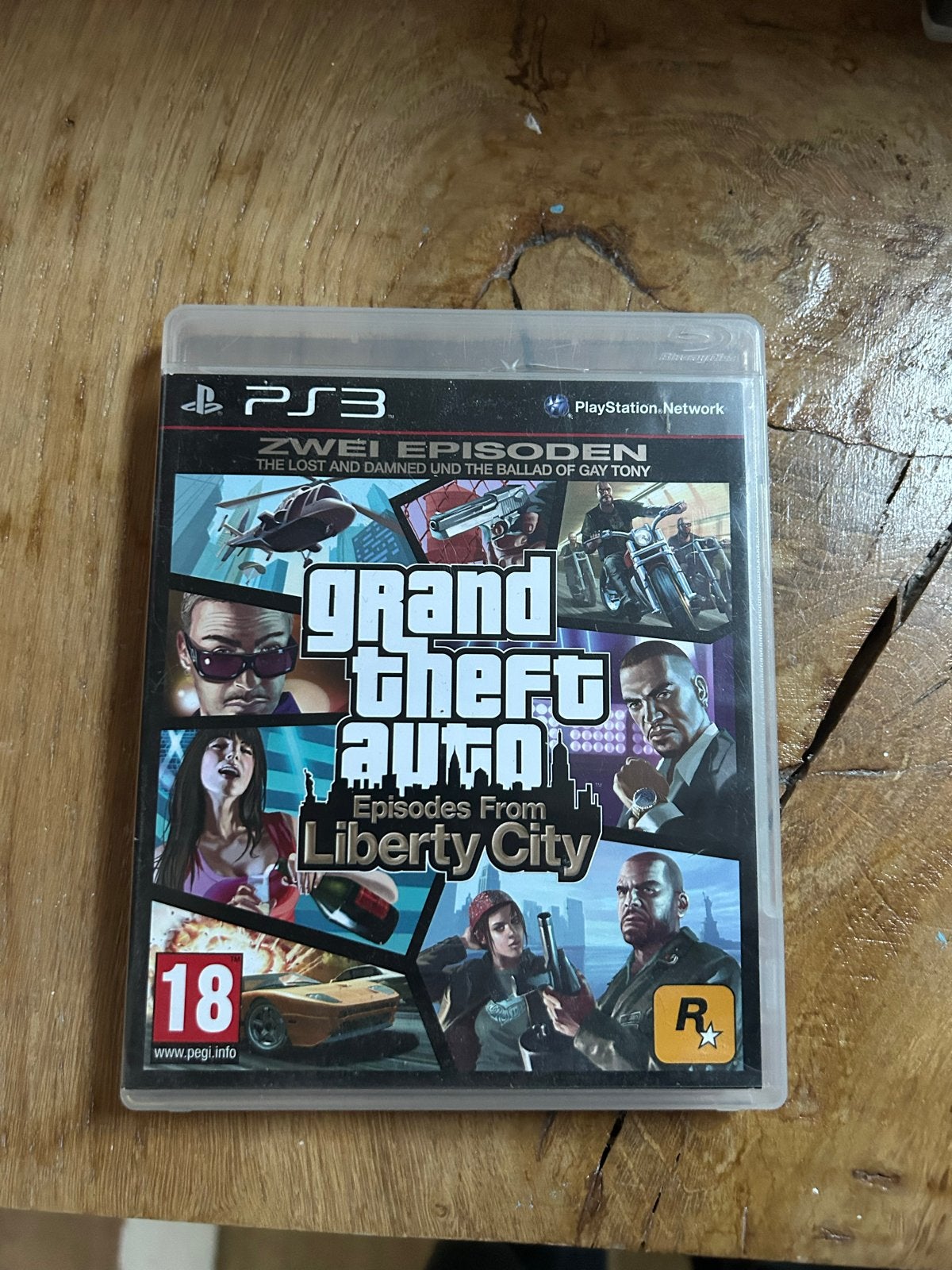 Grand Theft Auto: Episodes from Liberty City PS3, Avontuur en Actie, Online, Gebruikt, Vanaf 18 jaar