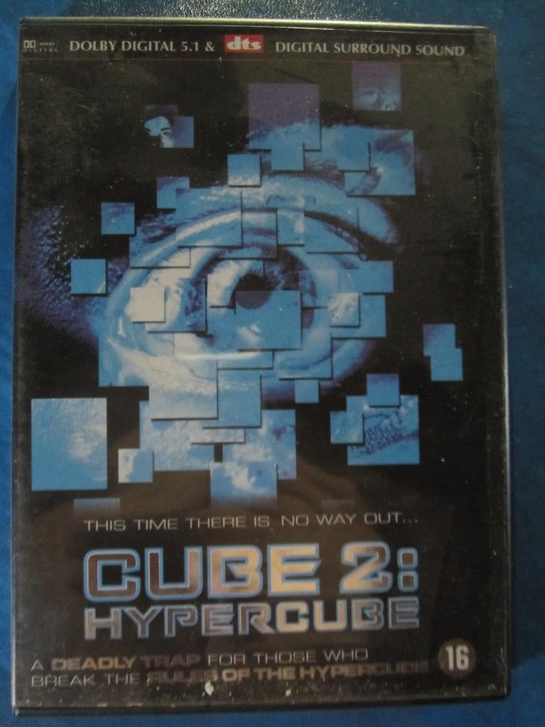 Cube 2: Hypercube, Vanaf 16 jaar, Ophalen of Verzenden, Zo goed als nieuw, Science Fiction