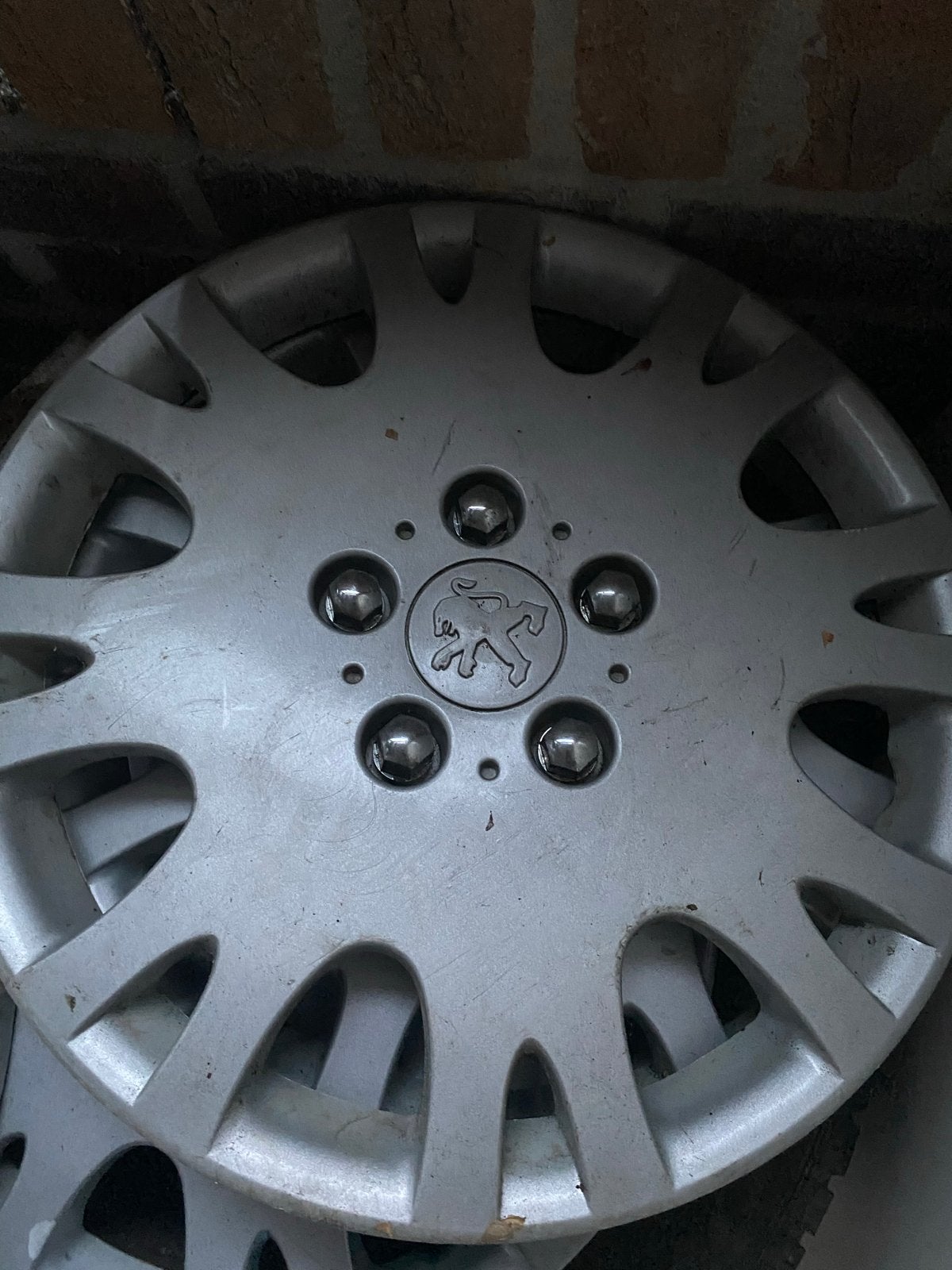 Peugeot wieldop - Gebruikt 15 inch, Ophalen of Verzenden, Gebruikt