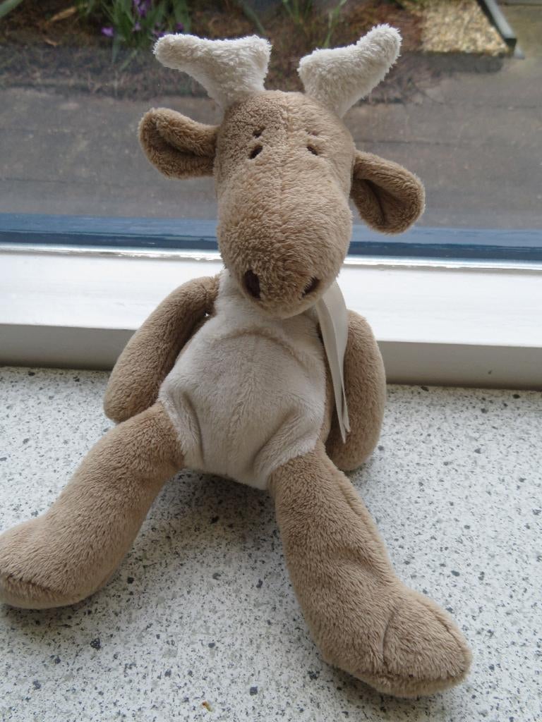 Rendier eland Reindier Russ merk Happy Horse meet ca 23 cm, Ophalen of Verzenden, Gebruikt, Overige typen