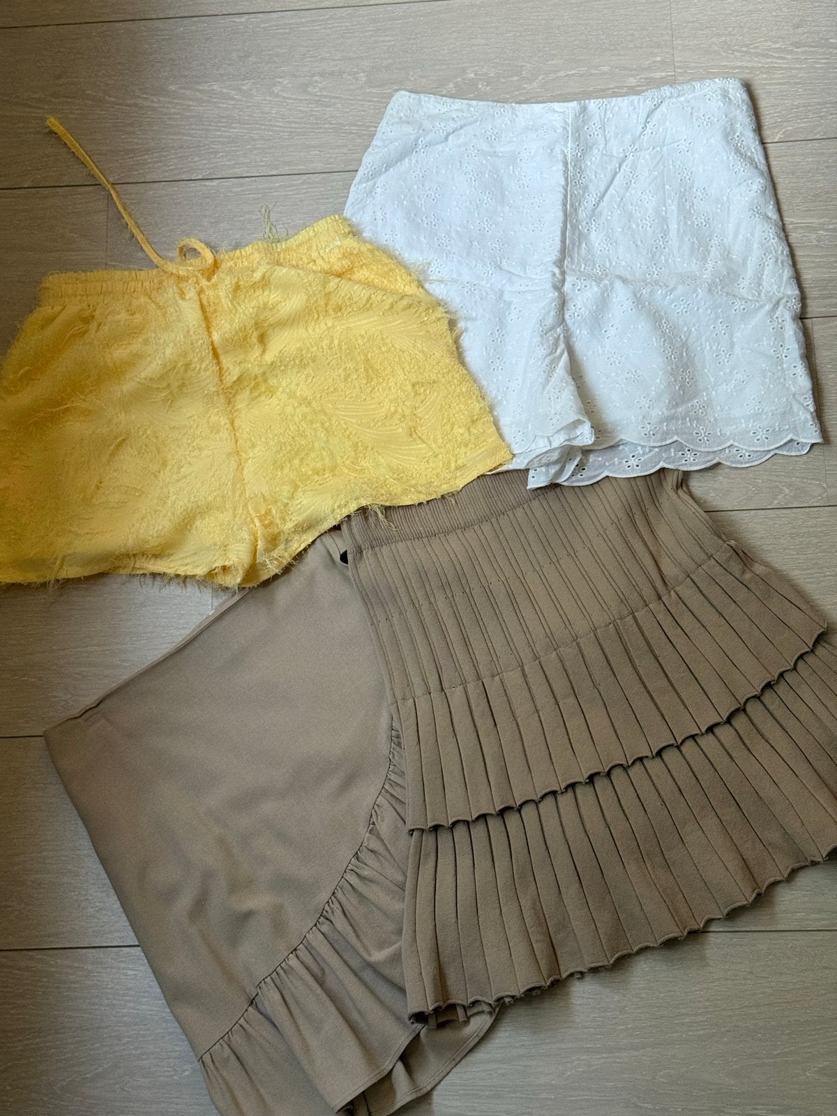 Zomerse rokjes en shorts pakket - Maat S, Kleding | Dames, Ophalen of Verzenden, Zo goed als nieuw, Maat 36 (S), Meerkleurig