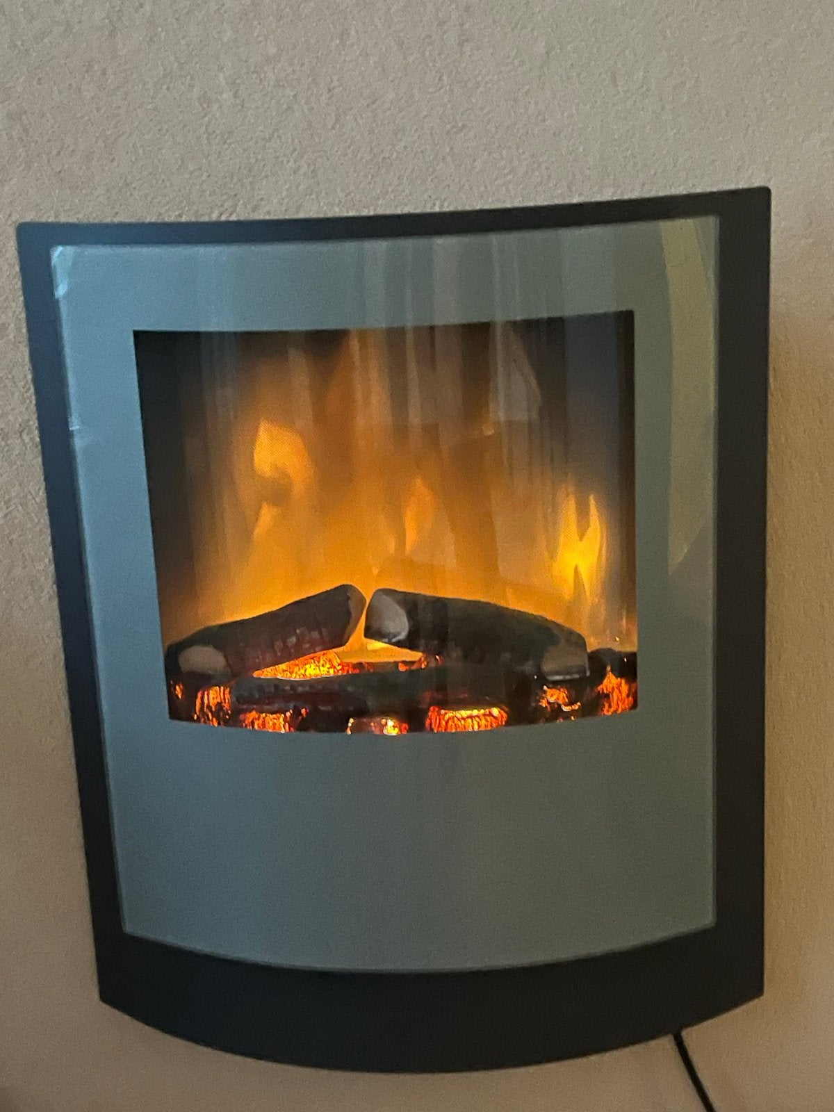 Ruby Decor Solea Elektrische Haard - 58x68x19 cm, Ophalen, Gebruikt, Hangende haard, Elektrische haard