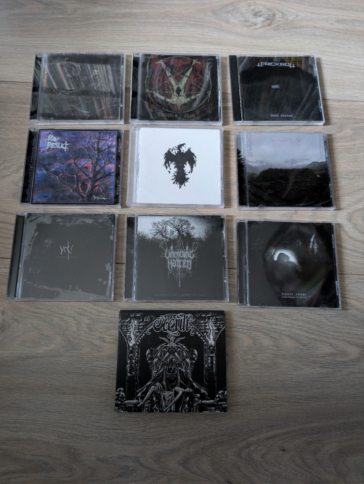 Partij Black Metal CD's, Cd's en Dvd's, Cd's | Hardrock en Metal, Ophalen of Verzenden, Zo goed als nieuw