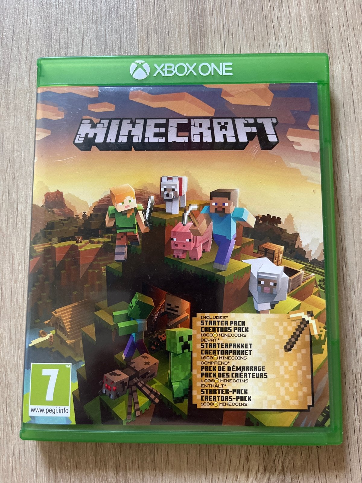 Minecraft Xbox One - Perfecte staat, werkt uitstekend!, Eén computer, Ophalen of Verzenden, Zo goed als nieuw, 3 spelers of meer