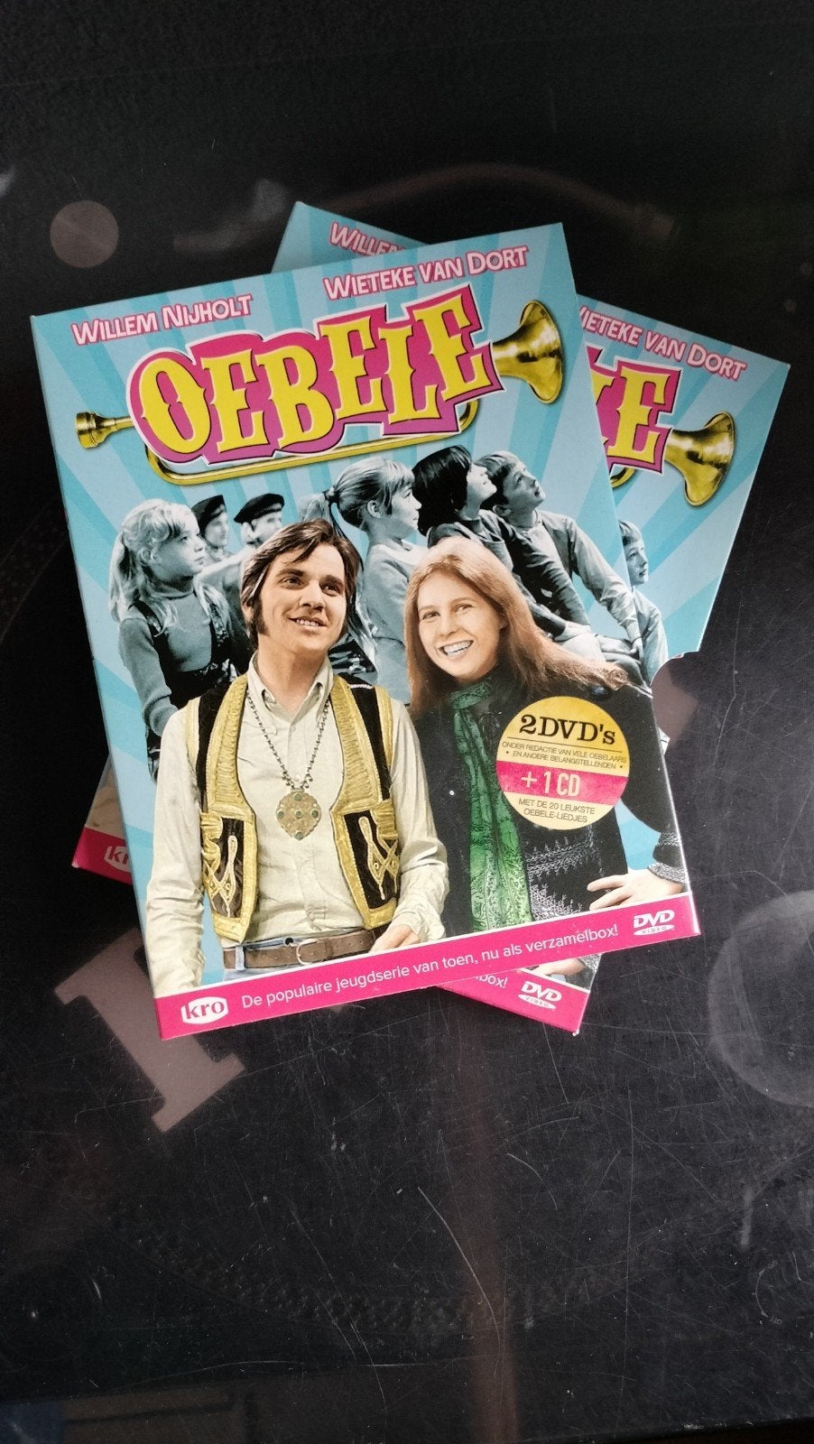 Oebele DVD Box - Populaire jeugdserie (2 DVD's +CD), Alle leeftijden, Tv-serie, Zo goed als nieuw, Familie