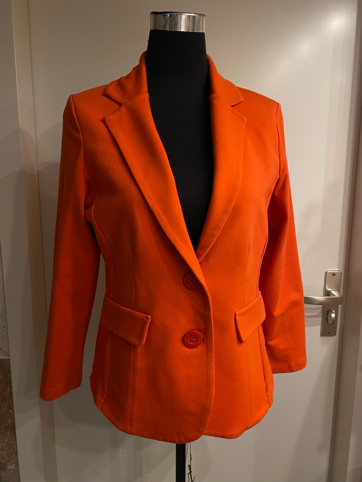 Oranje/Rood Elvira Collections Jasje Maat 40, Maat 38/40 (M), Oranje, Ophalen of Verzenden, Zo goed als nieuw