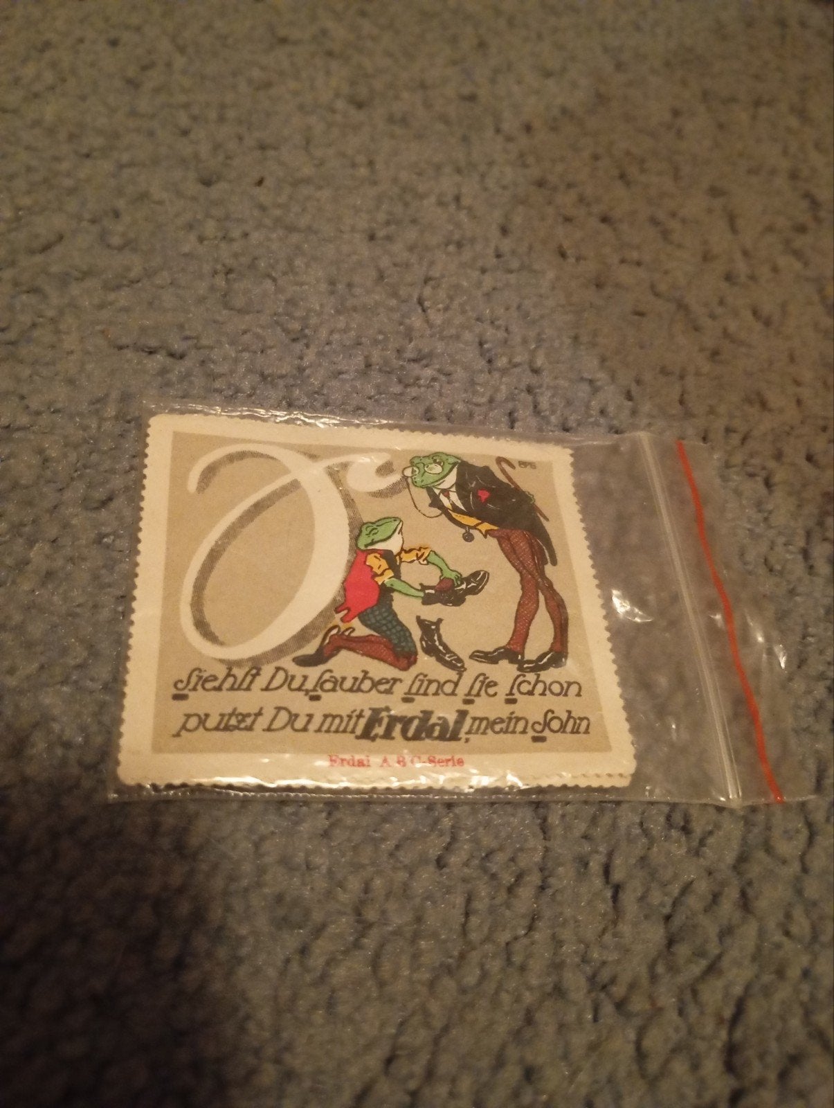 Vintage Erdal Sluitzegel izgst, Ophalen of Verzenden, Gebruiksvoorwerp