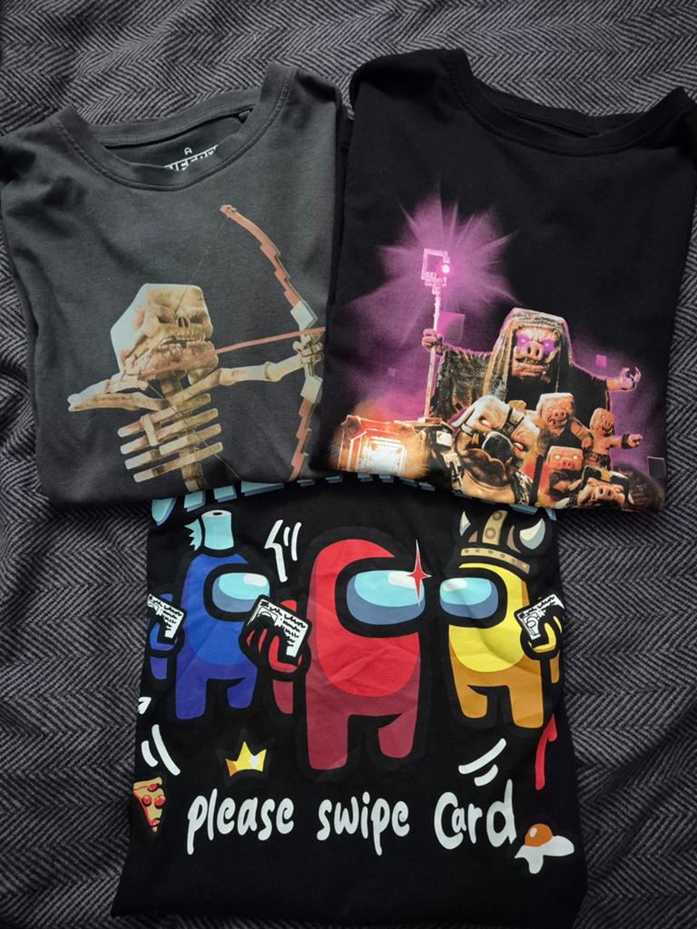3 T-shirts maat 152, Kinderen en Baby's, Kinderkleding | Maat 152, Ophalen of Verzenden, Zo goed als nieuw, Shirt of Longsleeve