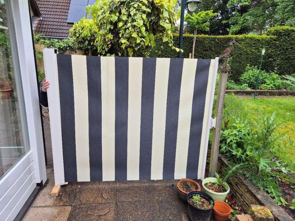 Uittrekbaar windscherm, Ophalen, Uittrekbaar, Zo goed als nieuw