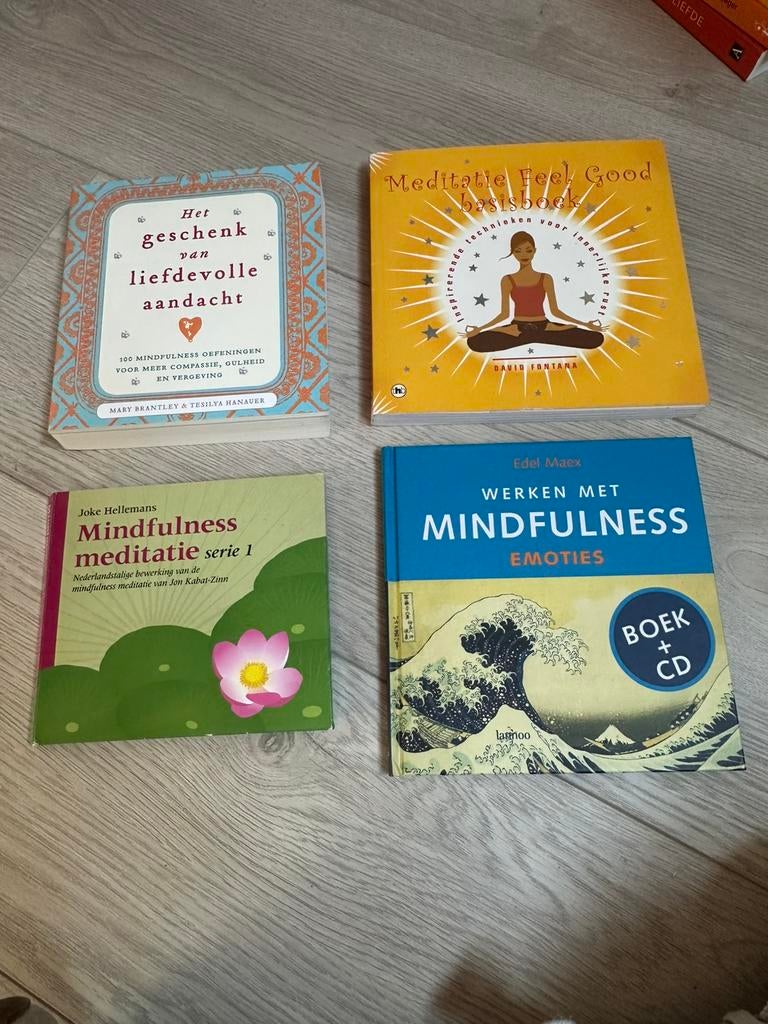 Mindfulness boeken en cds, Ophalen of Verzenden, Spiritualiteit algemeen, Overige typen