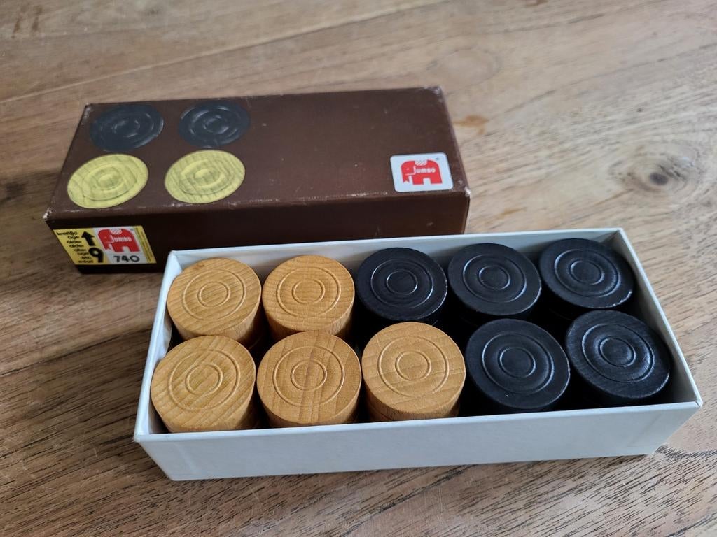 Uit 1978 houten damstenen, amper gebruikt, Ophalen of Verzenden, Huis en Inrichting
