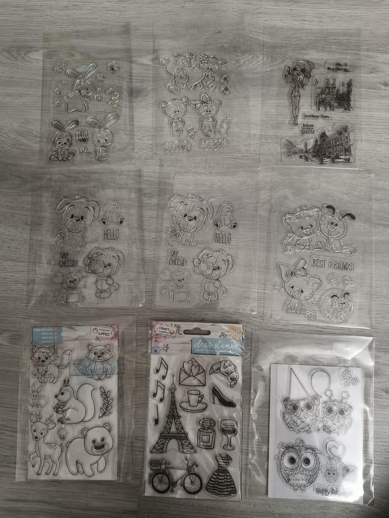 Craft sensations clear stamps, Hobby en Vrije tijd, Stempelen, Nieuw, Clearstamp, Ophalen of Verzenden