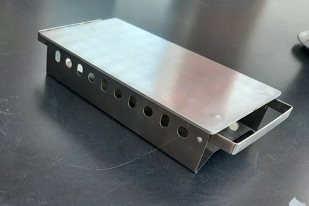 Emga Schotelwarmer - 2 Pits Branders - RVS en Aluminium, Ophalen, Zo goed als nieuw, Metaal, Zilver