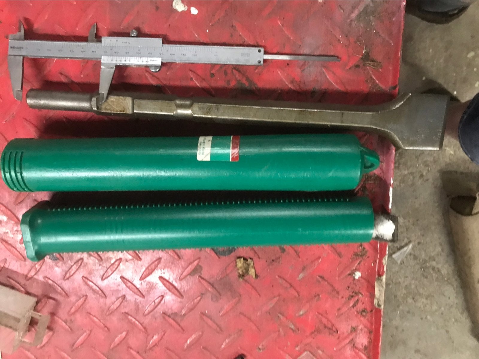 Hitachi beitel 19 mm 21 mm, Doe-het-zelf en Verbouw, Gereedschap | Machine-onderdelen en Toebehoren, Ophalen, Zo goed als nieuw