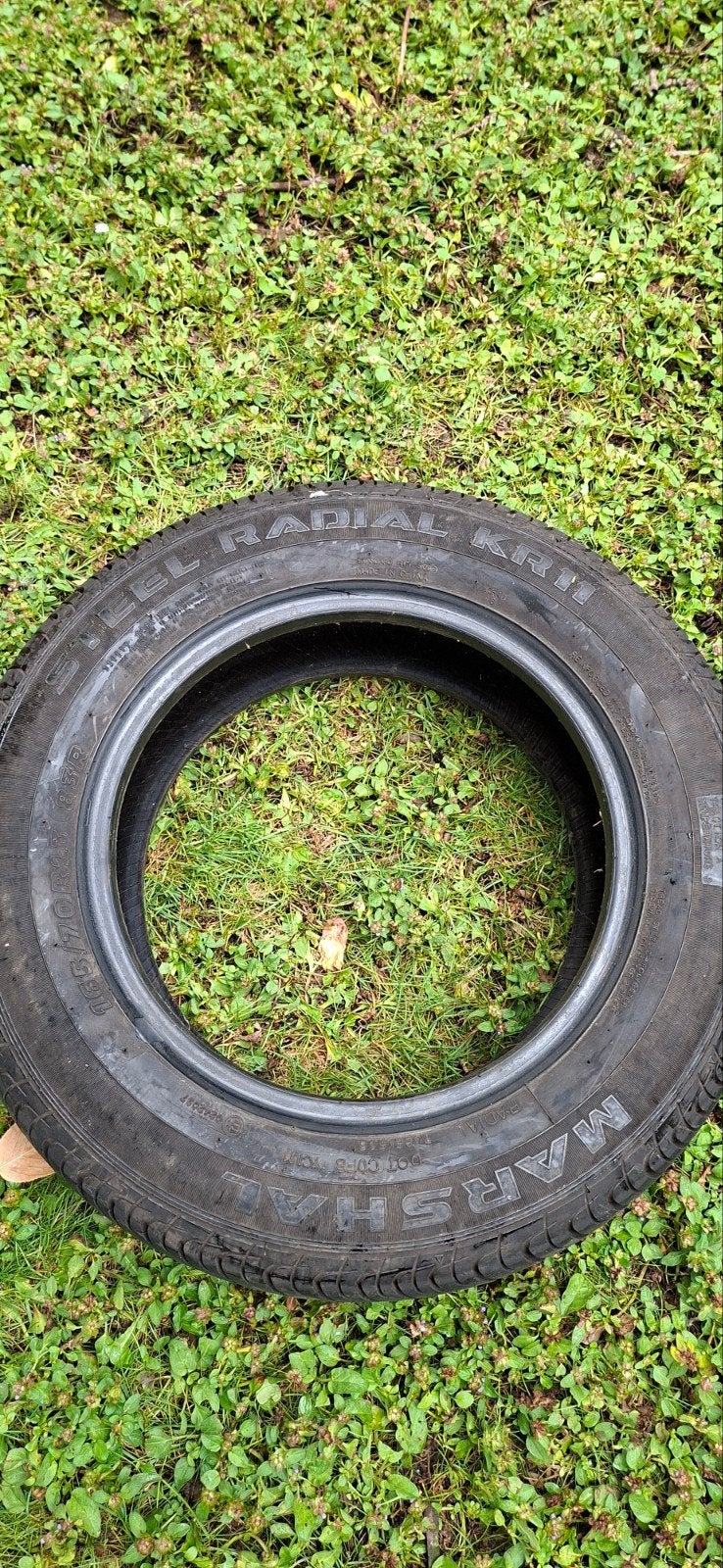 band merk Marshal 165/70R 13 83R, Ophalen, Gebruikt
