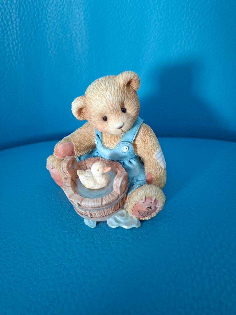 Cherished Teddies Robert, Ophalen of Verzenden, Zo goed als nieuw, Beeldje, Cherished Teddies