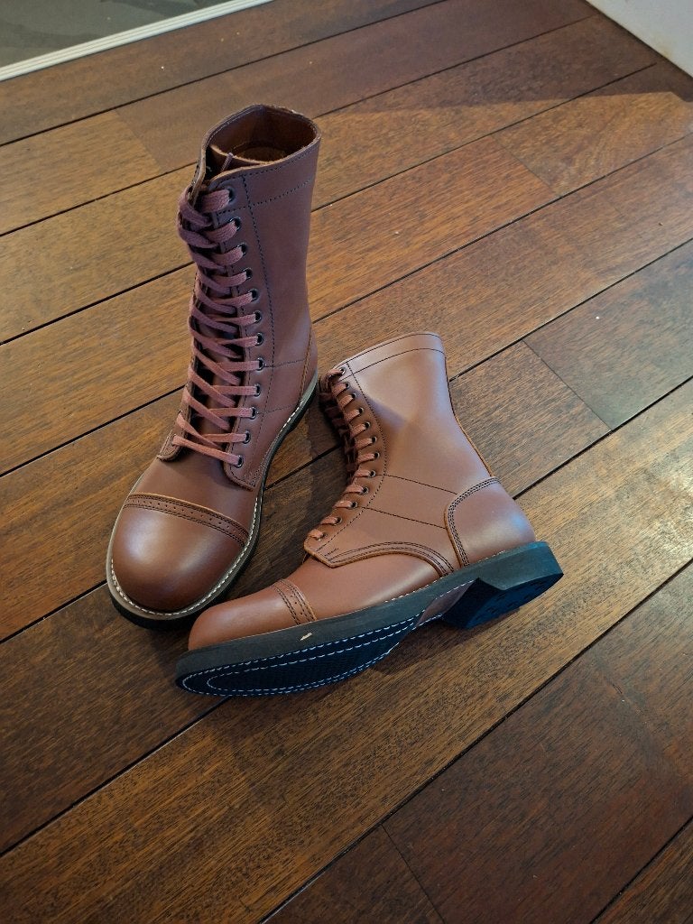 US Army WWII Airborne Boots, Verzamelen, Verzenden, Landmacht, Amerika, Kleding of Schoenen